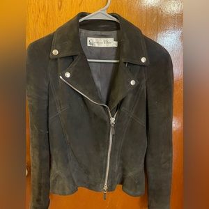Christian Dior Suede bomber jacket
